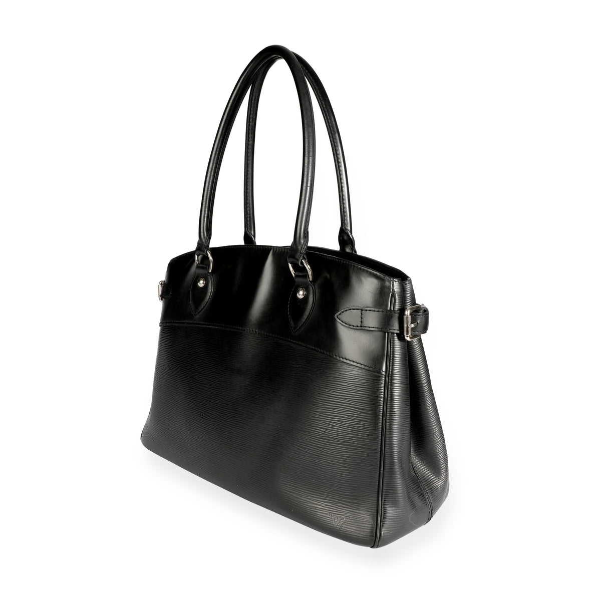 Louis Vuitton Black EPI Leather Passy GM Bag