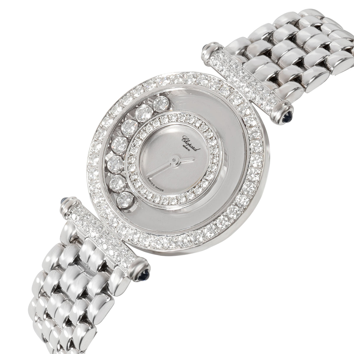 Chopard Happy Diamonds 4118 1 Women's Watch in 18kt White Gold