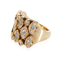 Cartier Diadea Entremblant Diamond Ring in 18K Yellow Gold 1.70 CTW