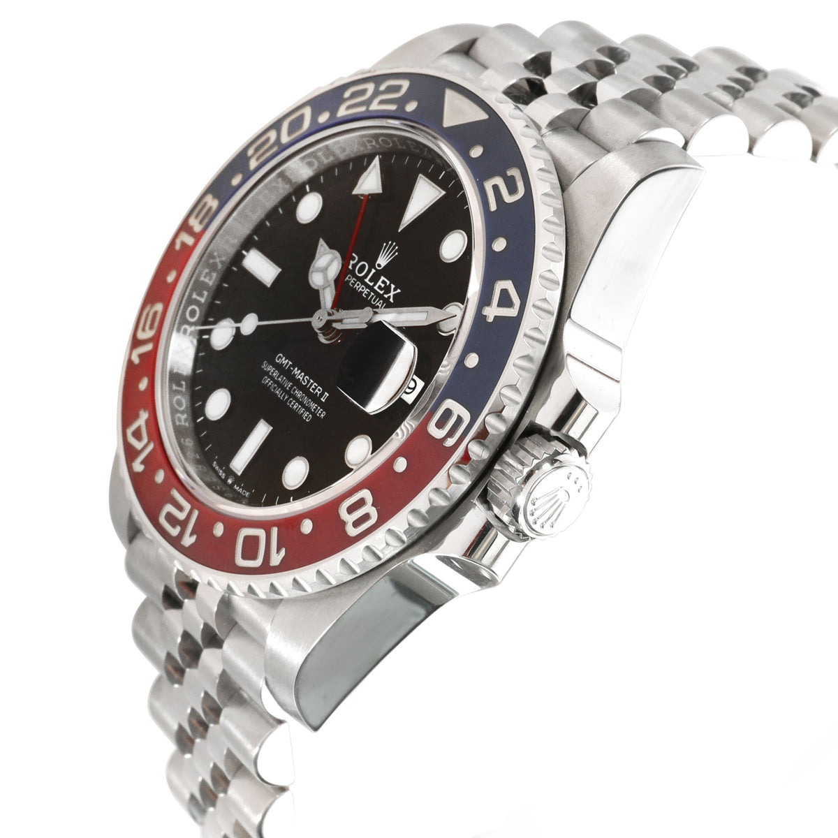 Rolex GMT Master II 126710BLRO Mens Watch in  Stainless Steel