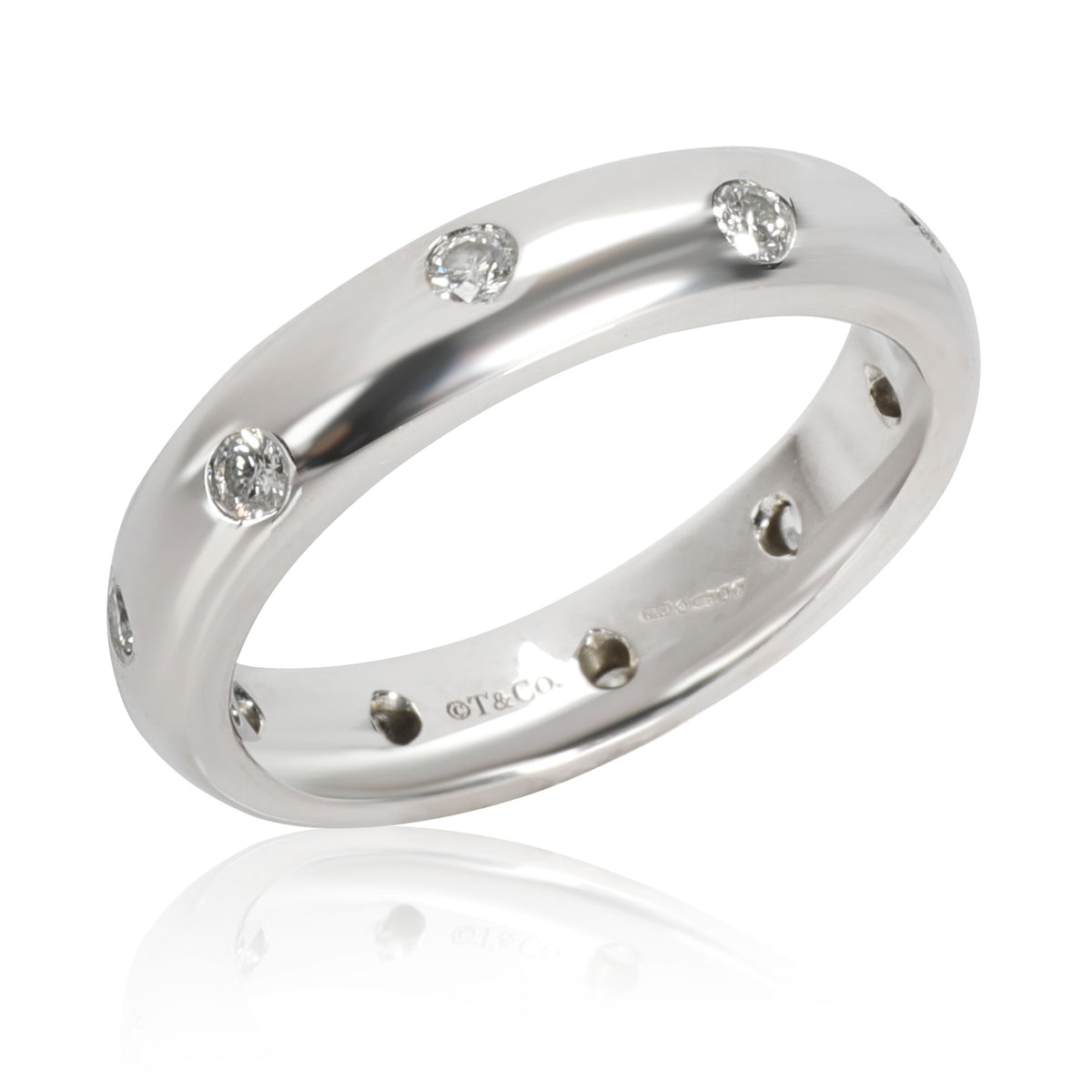 Tiffany & Co. Etoile Diamond Ring in  Platinum 0.20 CTW