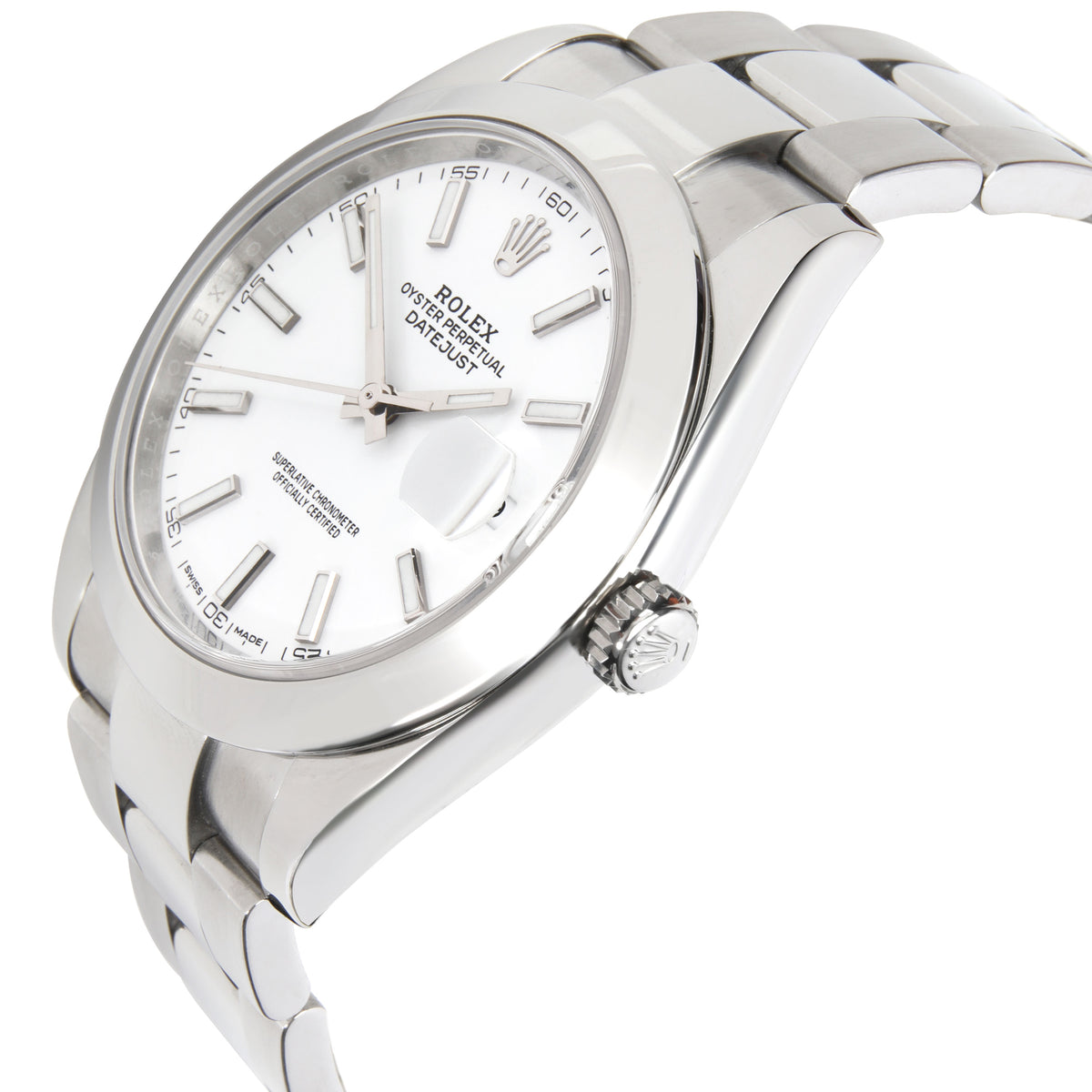 Rolex Datejust 41 126300 Men's Watch in  Stainless Steel