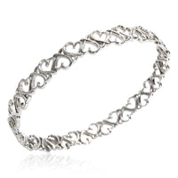 Tiffany & Co. Paloma Picasso Loving Hearts Bangle in Sterling Silver