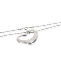 Tiffany & Co. Elsa Peretti Open Heart Pendant in Sterling Silver