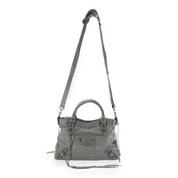 Balenciaga Gris Tarmac Lambskin Classic Town Bag