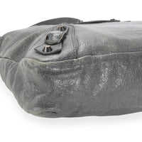 Balenciaga Gris Tarmac Lambskin Classic Town Bag