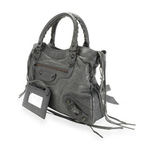 Balenciaga Gris Tarmac Lambskin Classic Town Bag