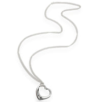 Tiffany & Co. Paloma Picasso Open Heart Mesh Necklace in Sterling Silver