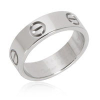 Cartier Love Ring in 18K White Gold