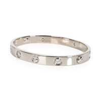 Cartier Love Bracelet with 6 Diamonds in 18K White Gold 0.50 CTW