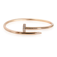 Cartier Juste un Clou Diamond Bracelet in 18K Rose Gold 0.59 CTW