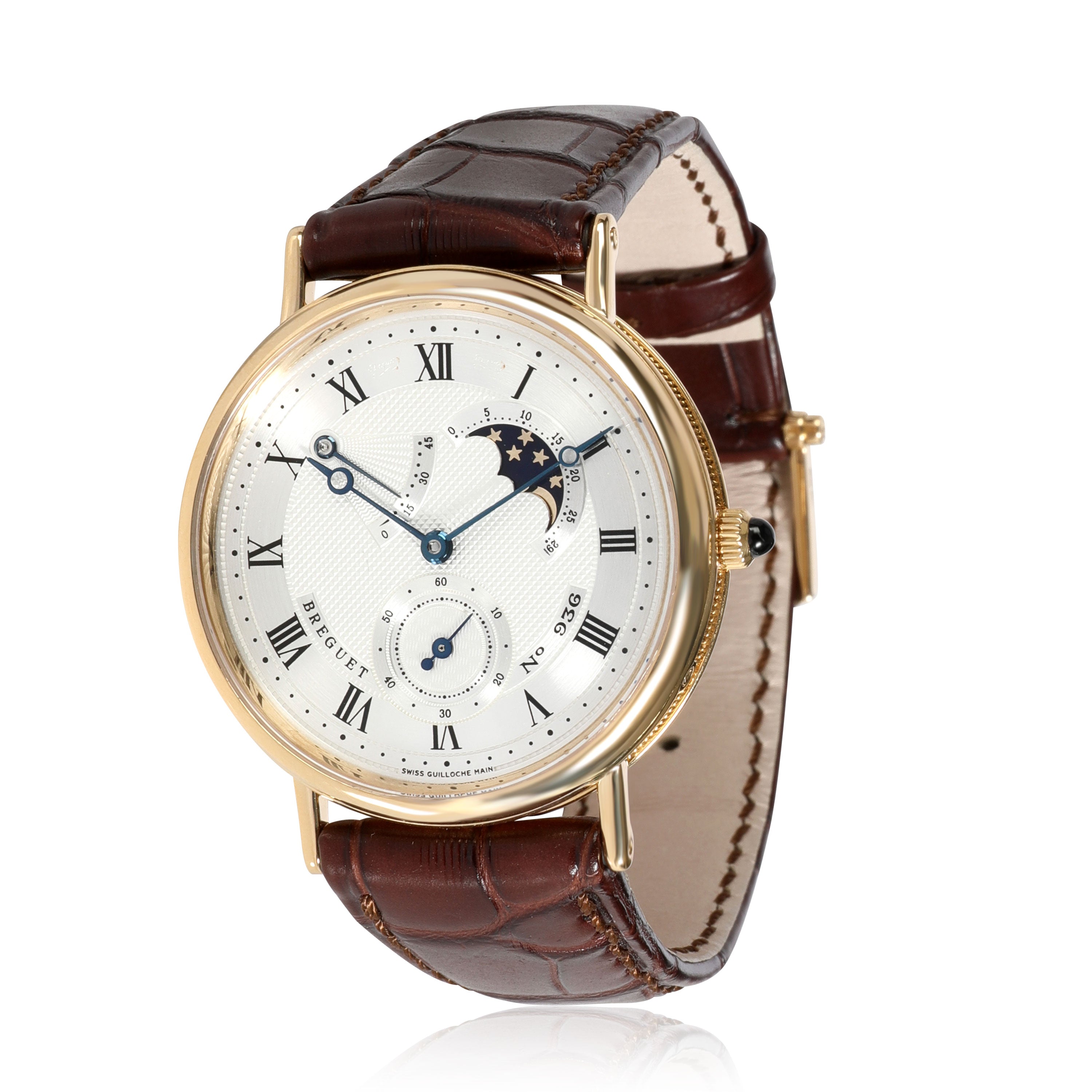 Breguet Classique Moonphase 3580BA 12 286 Men s Watch in 18kt