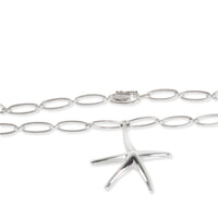 Tiffany & Co. Elsa Peretti Starfish Pendant in  Sterling Silver