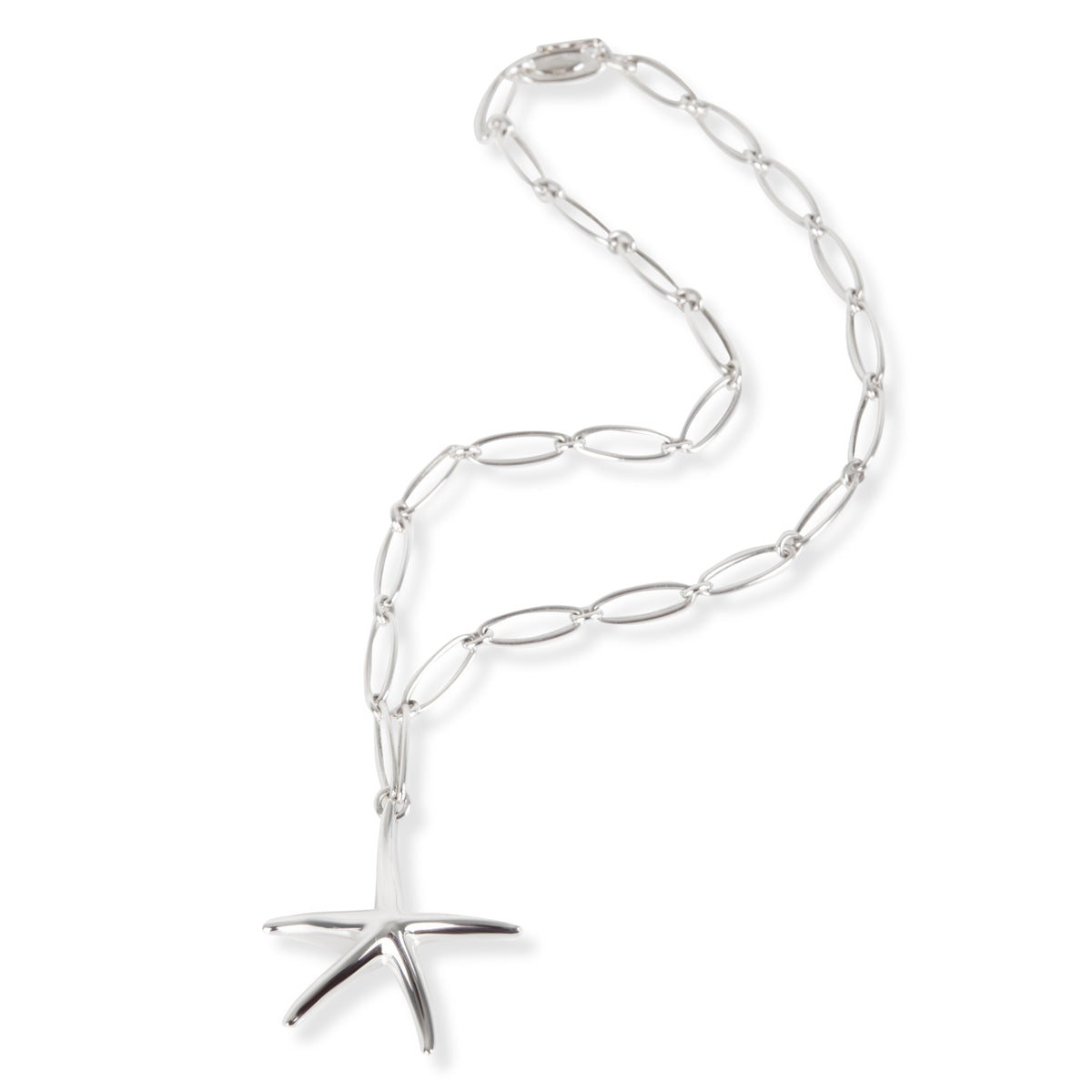 Tiffany & Co. Elsa Peretti Starfish Pendant in  Sterling Silver