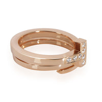 Tiffany & Co. T Wrap Diamond Ring in 18K Rose Gold 0.10 CTW