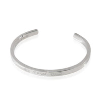 Tiffany & Co. 1837 Cuff Bangle in Sterling Silver