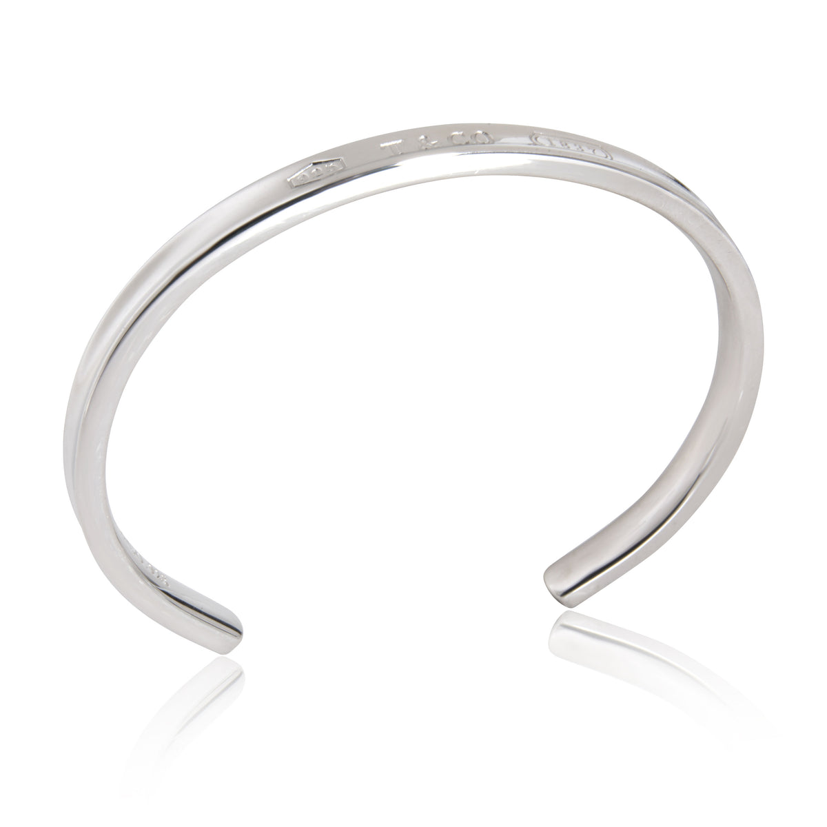 Tiffany & Co. 1837 Cuff Bangle in Sterling Silver