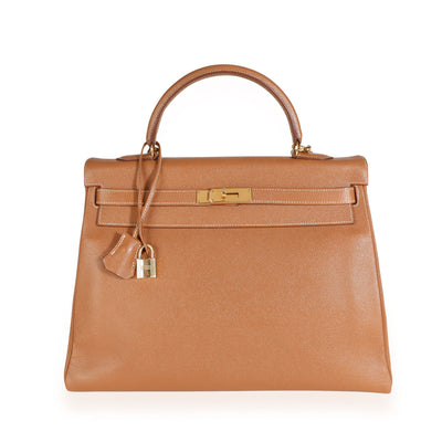 Hermès Gold Epsom Retourne Kelly 35 GHW