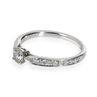 Tiffany & Co. Harmony Diamond Engagement Ring in  Platinum I VVS2 0.40 CT