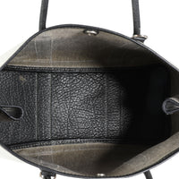 Hermès Black Toile & Buffalo Leather Garden Party 30 PHW