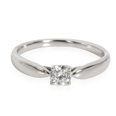 Tiffany & Co. Harmony Diamond Solitaire Ring in  Platinum H VS1 0.21 CTW