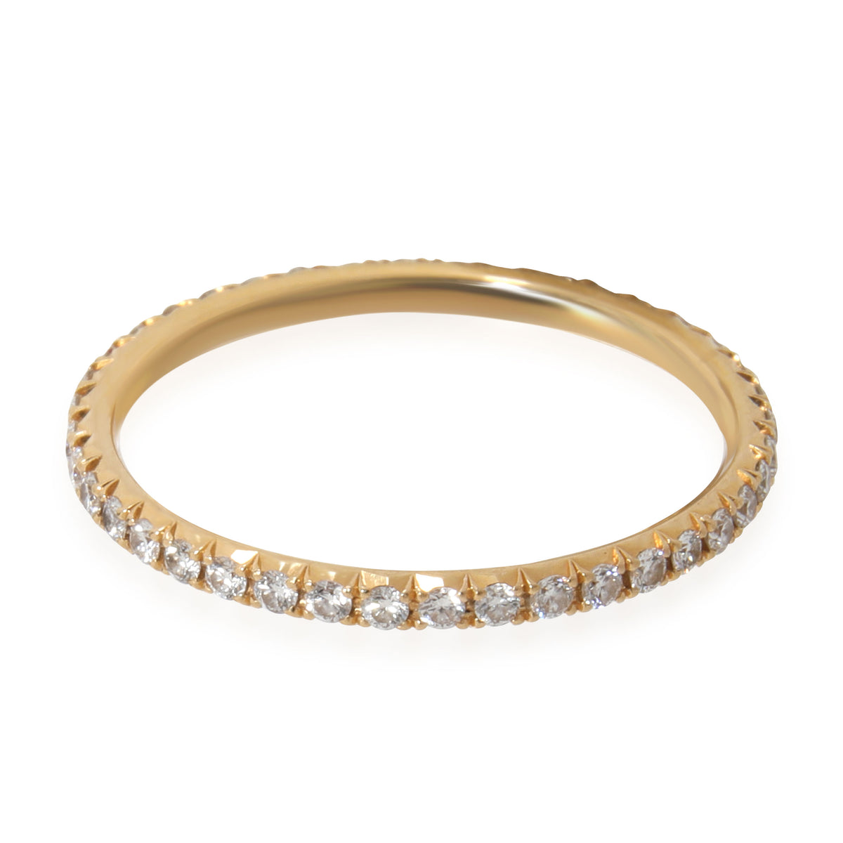 Tiffany & Co. Metro Diamond Band in 18K Yellow Gold 0.20 Ctw