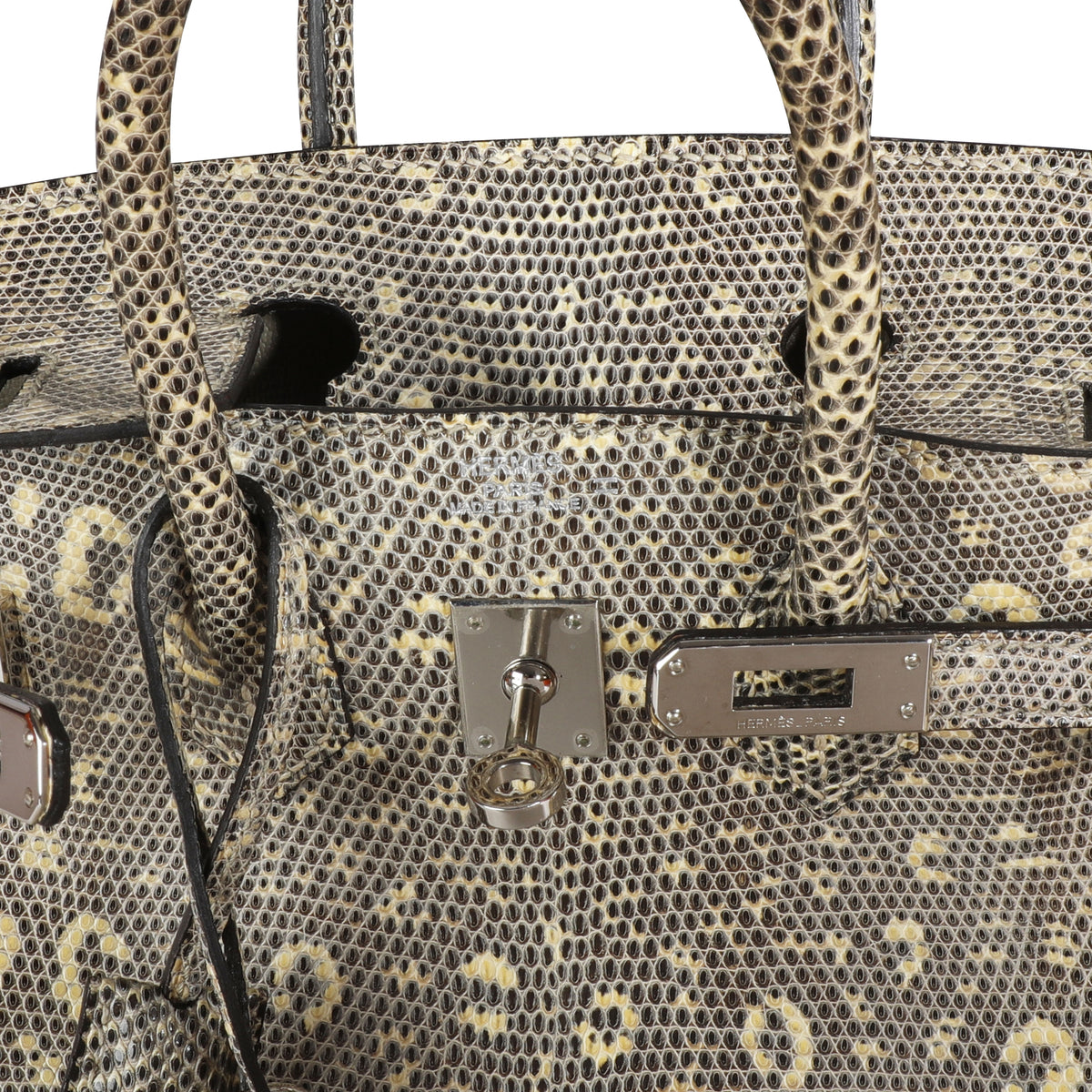 Hermes Birkin 25 Bag Ombre Lizard Palladium Hardware Holy Grail Bag –  Mightychic