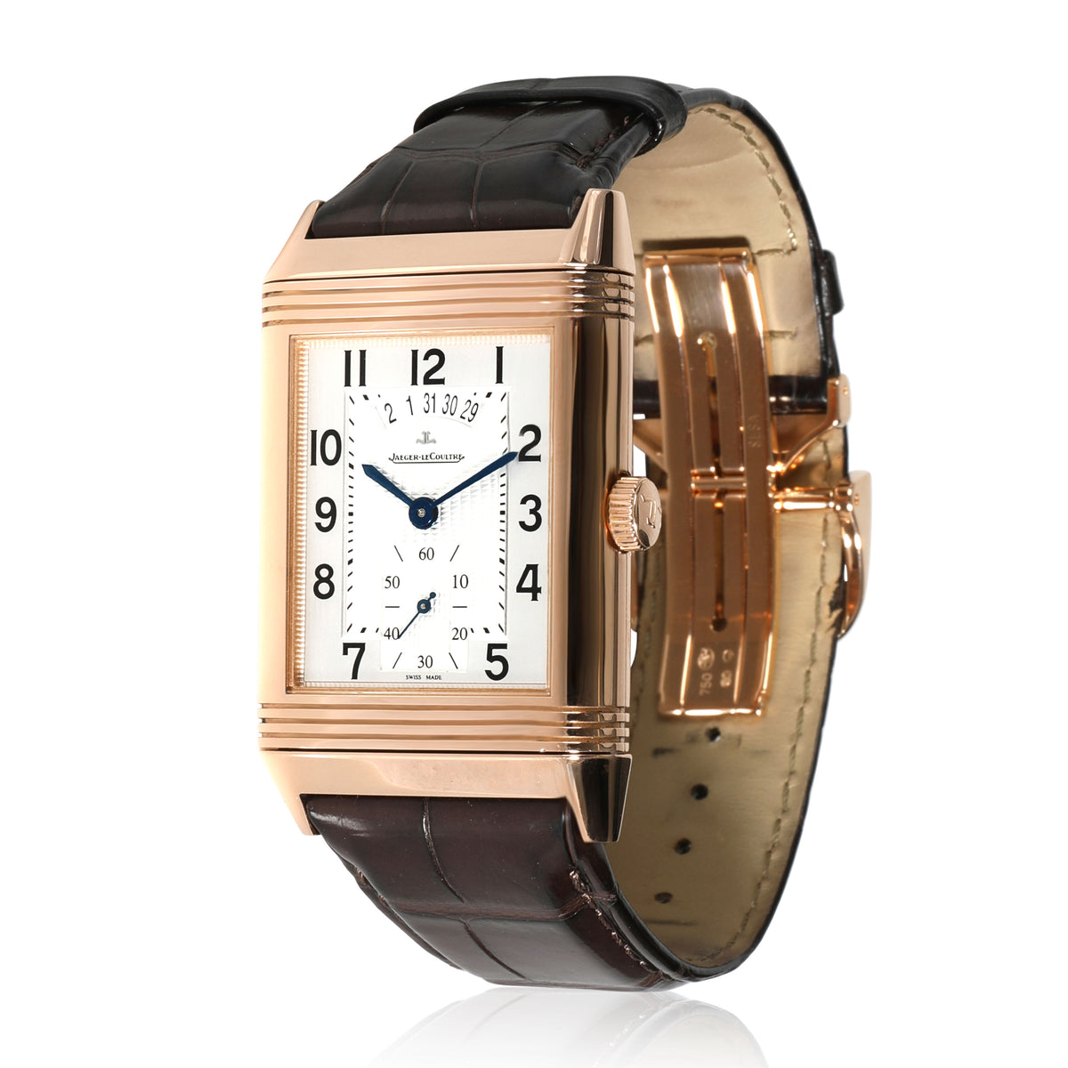 Jaeger-LeCoultre Grande Reverso Duo Q3742521 Mens Watch in 18kt Rose Gold