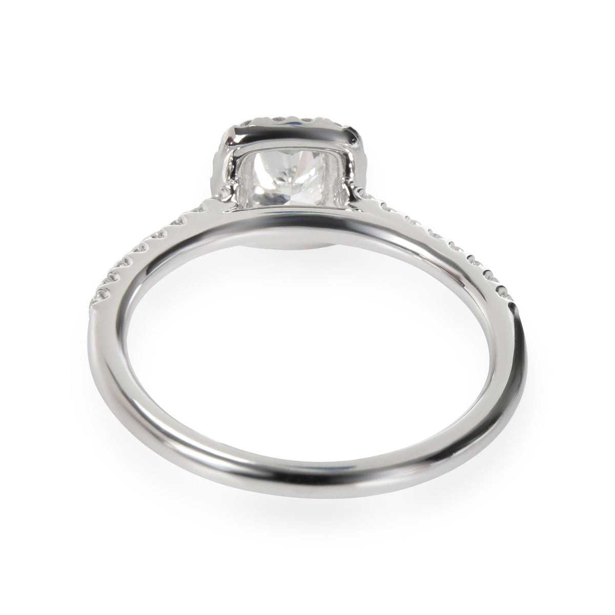 James Allen Halo Diamond Engagement Ring in 14K White Gold I VS1 0.81 CTW