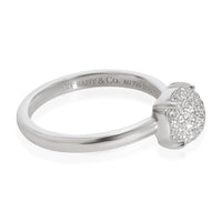 Tiffany & Co. Palomas Sugar Stacks Diamond Ring in 18K White Gold 0.16 CTW