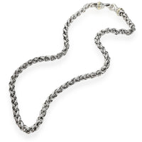 David Yurman Wheat Necklace in 14K Yellow Gold/Sterling Silver