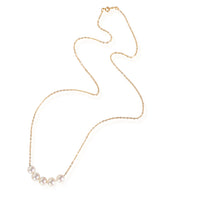 Pearls on a Chain Necklace in 14K Yellow Gold