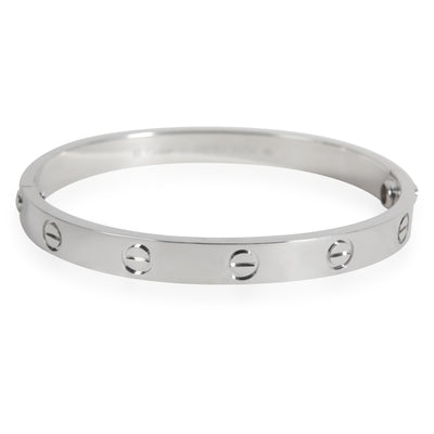 Cartier Love Bracelet in 18K White Gold