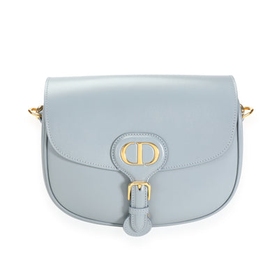 Dior Cloud Blue Box Calfskin Medium Bobby Bag