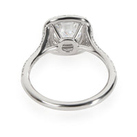 Tiffany & Co. Soleste Diamond Engagement Ring in Platinum D VS1 1.49 CTW
