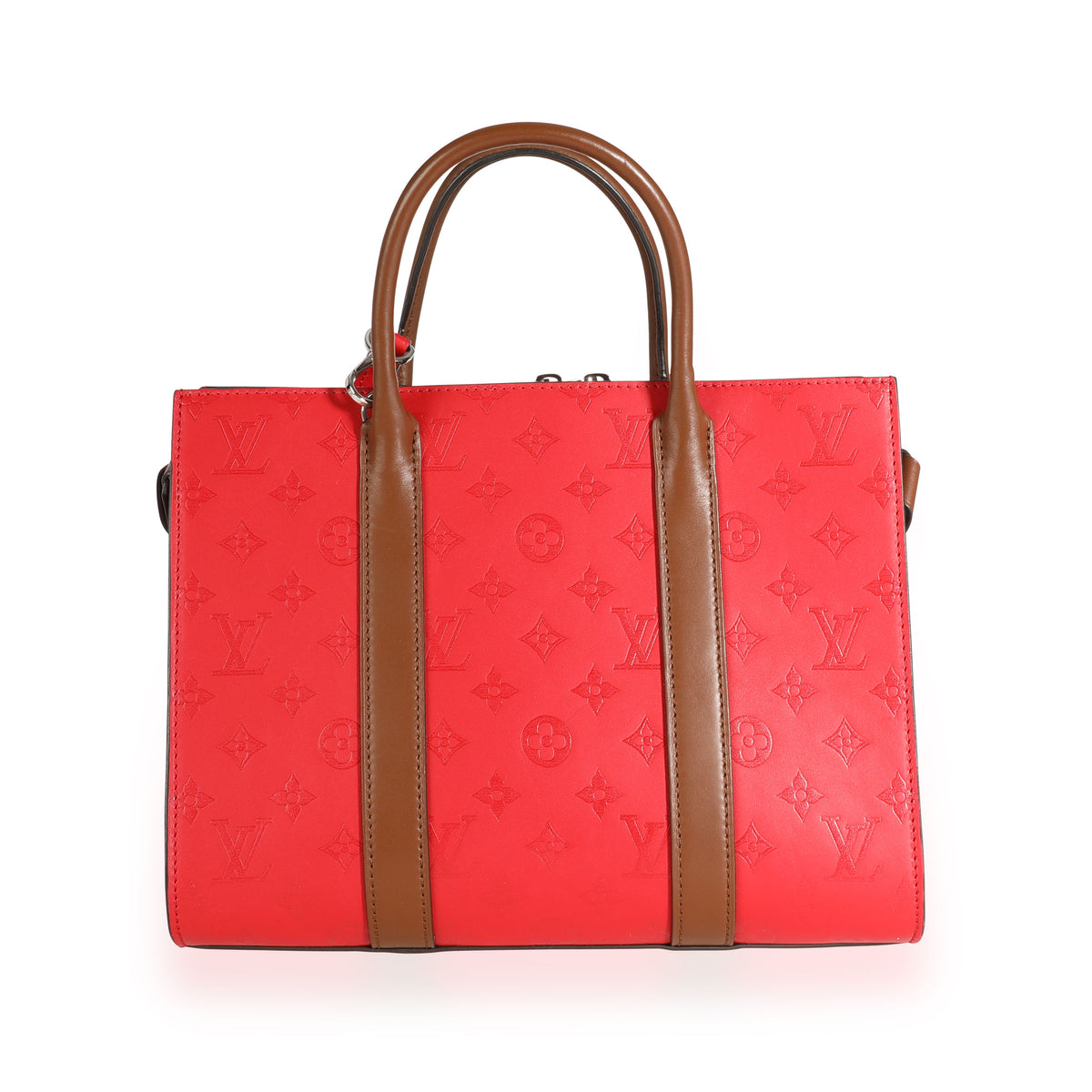 Louis Vuitton Rubis Embossed Monogram Leather Very Tote MM