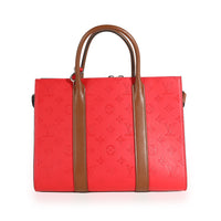Louis Vuitton Rubis Embossed Monogram Leather Very Tote MM
