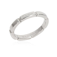 Cartier Maillon Panthere Wedding Band in 18K White Gold