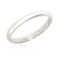 Cartier 1895 Band in  Platinum