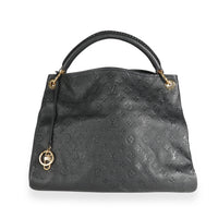 Louis Vuitton Black Monogram Empreinte Leather Artsy MM