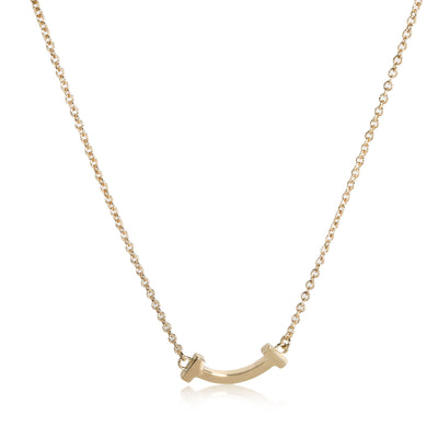 Tiffany & Co. T Smile Necklace in 18K Yellow Gold