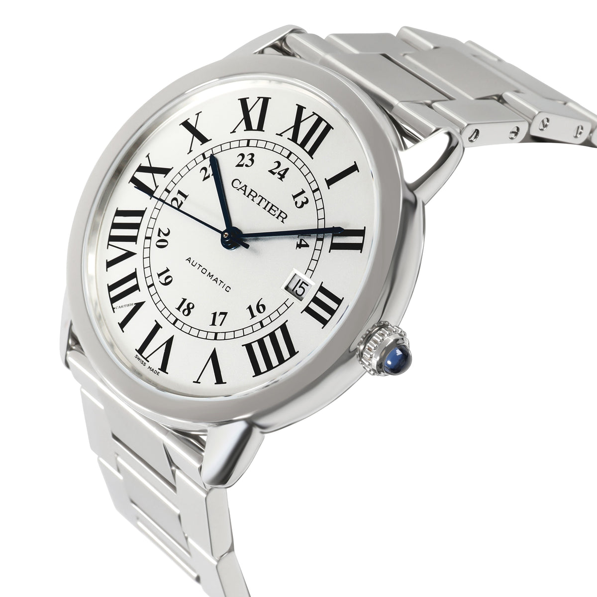 Cartier Ronde Solo W6701011 Men's Watch in  Stainless Steel