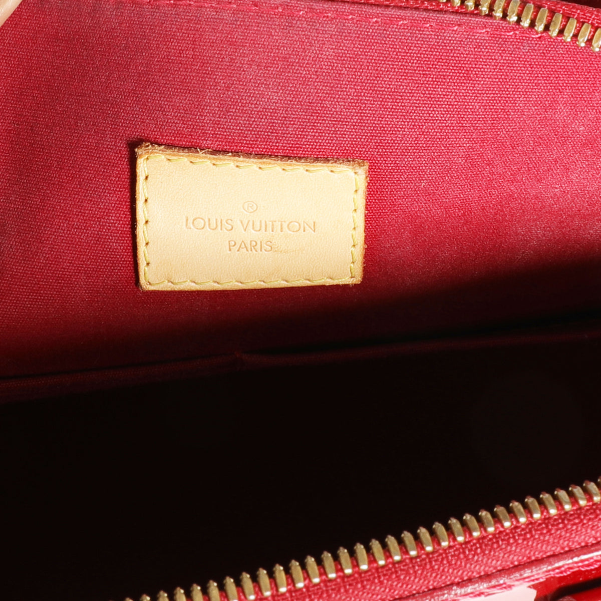 Louis Vuitton Cerise Monogram Vernis Alma MM