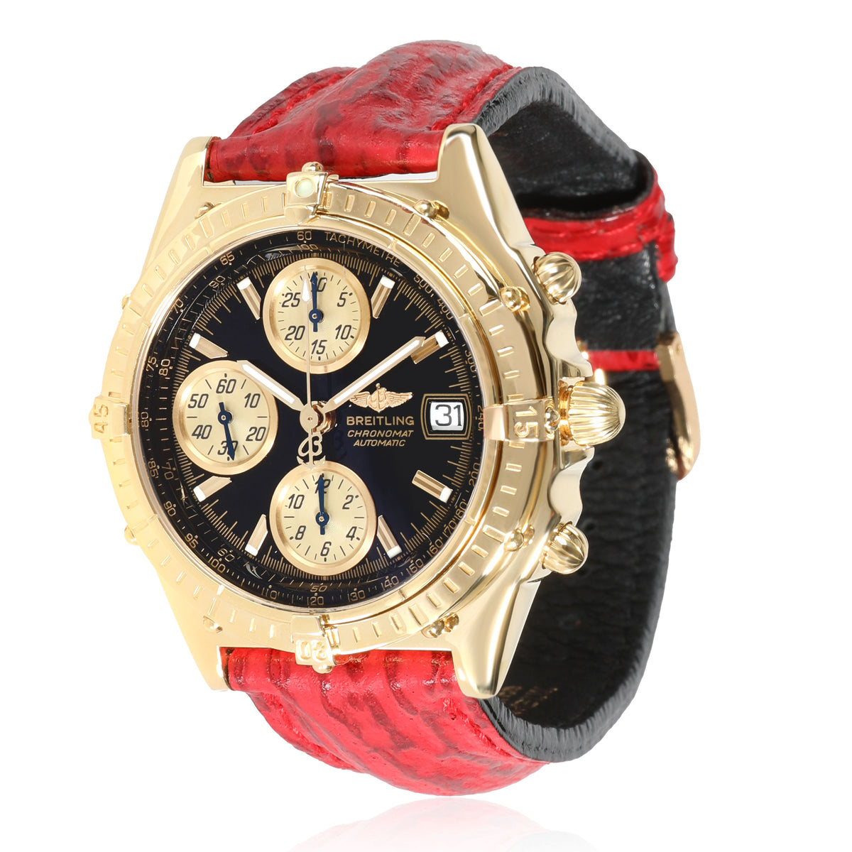 Breitling Chronomat K13050.1 Men's Watch in 18kt Yellow Gold