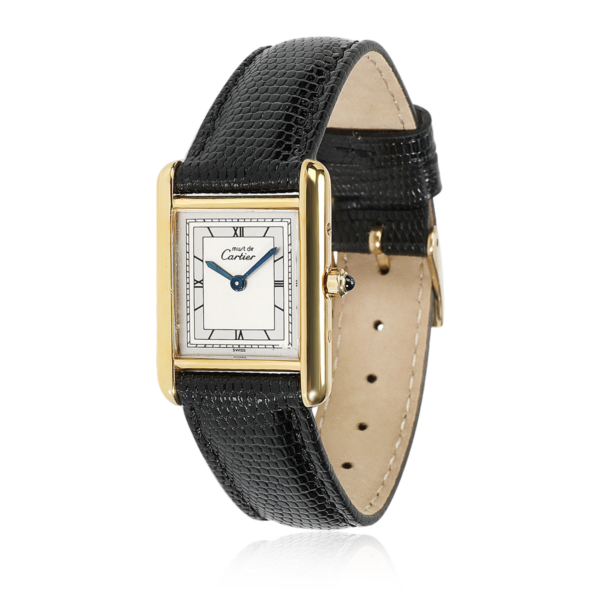 Cartier Must de Cartier 3 66001 Womens Watch in  Vermeil