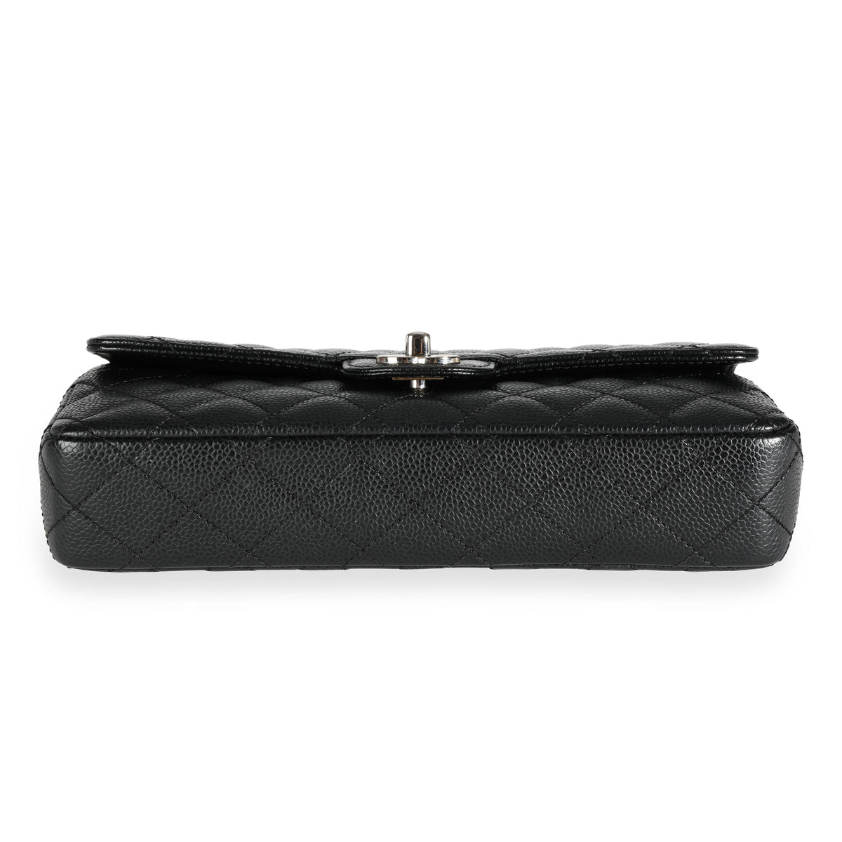 Chanel Black Quilted Caviar East West Flap Bag – myGemma| Item #111100