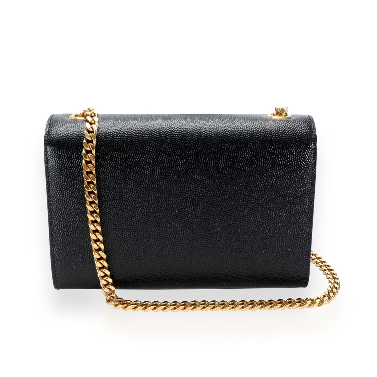 Saint Laurent Black Grain De Poudre Small Kate Crossbody