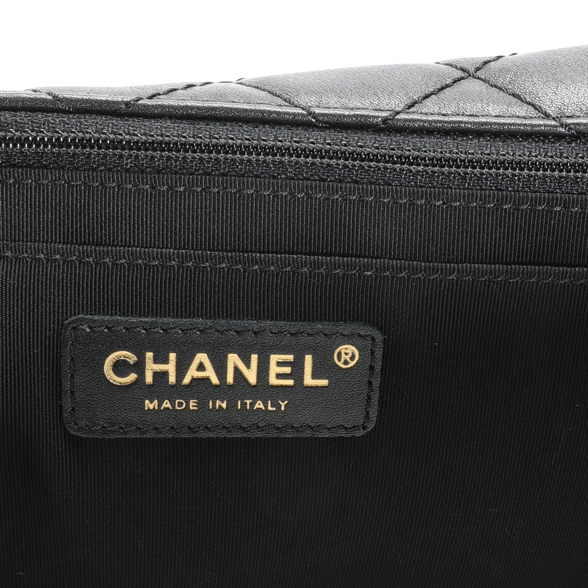 Chanel Airlines Black Quilted Lambskin XXL Single Flap Bag