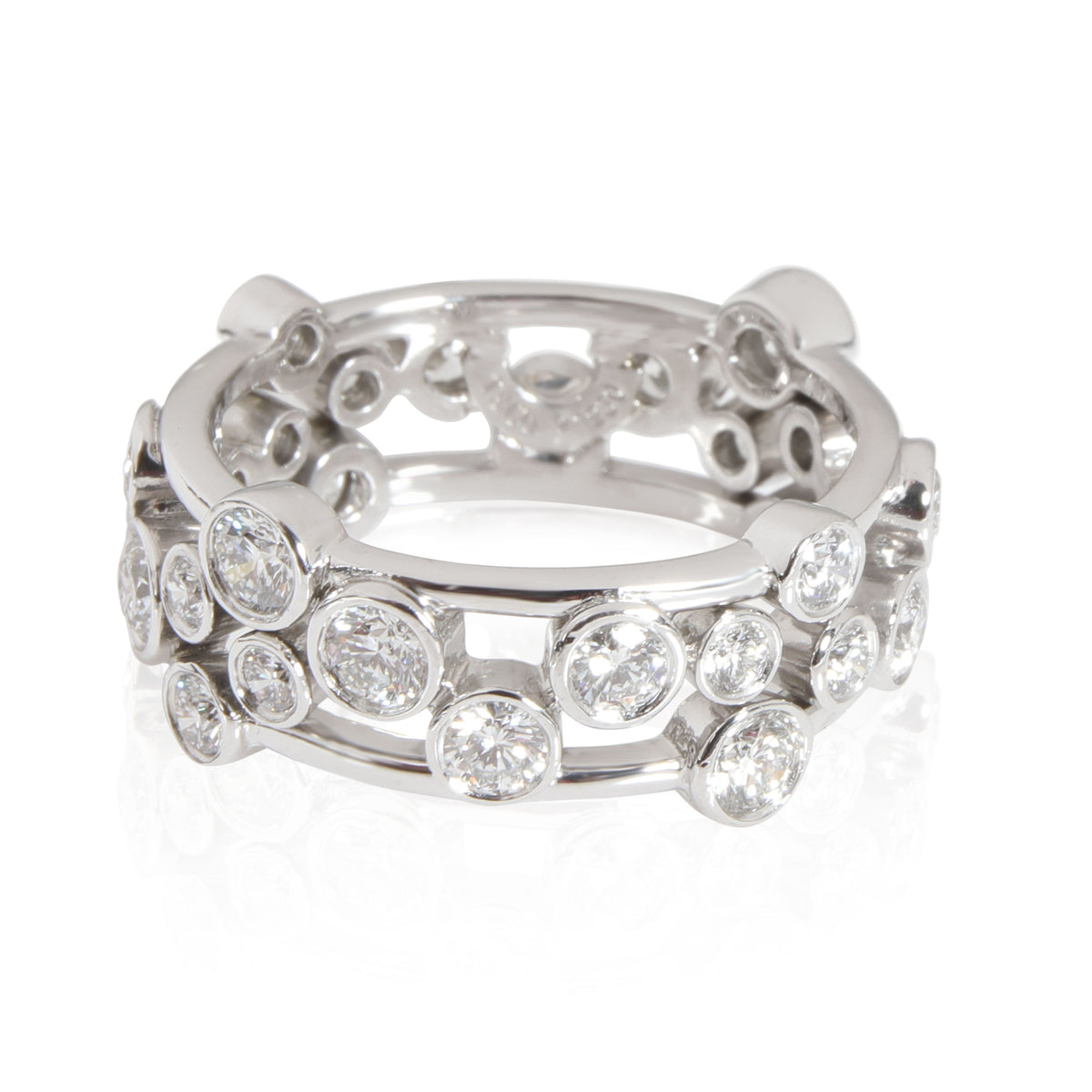 Tiffany & Co. Bubbles Diamond Ring in Platinum 1.60 CTW