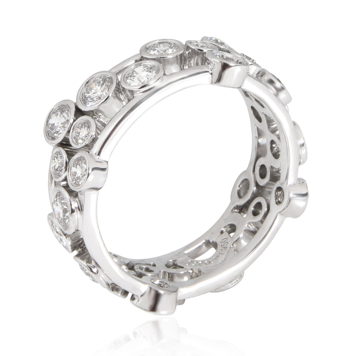 Tiffany & Co. Bubbles Diamond Ring in Platinum 1.60 CTW